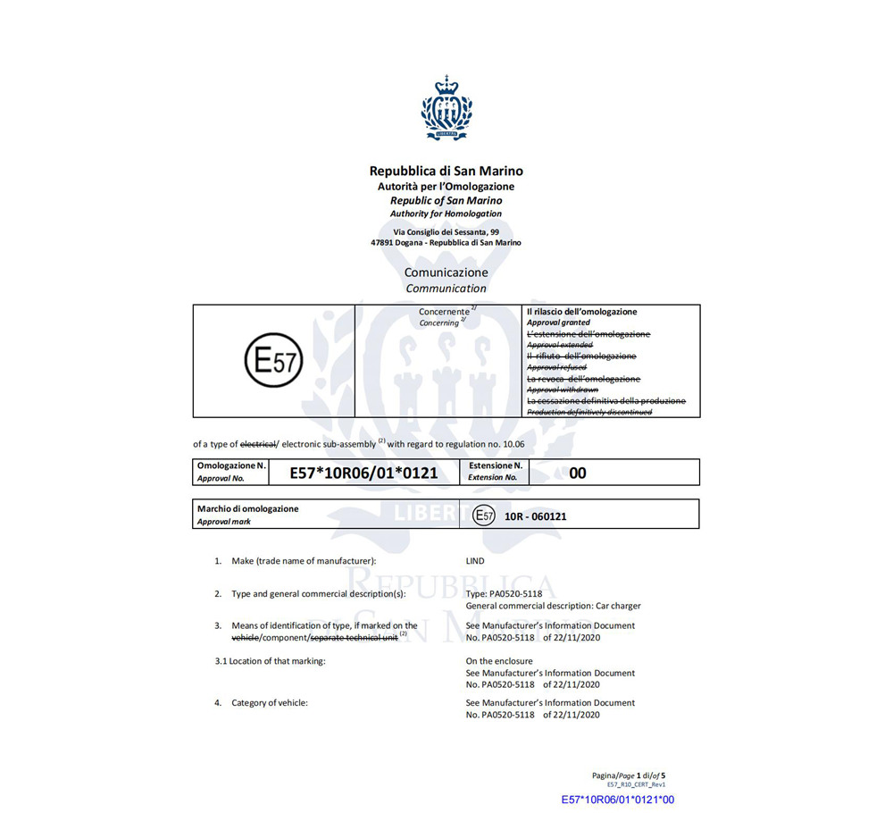 certification
